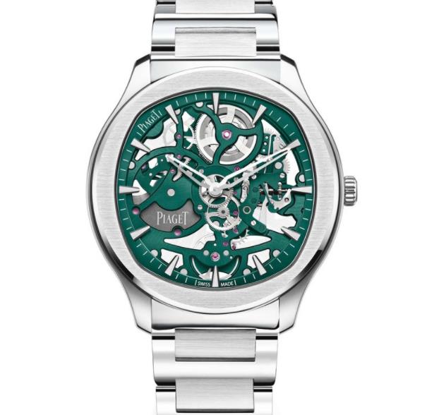 <b>Piaget伯爵推出全新绿色Polo Skeleton腕表</b>